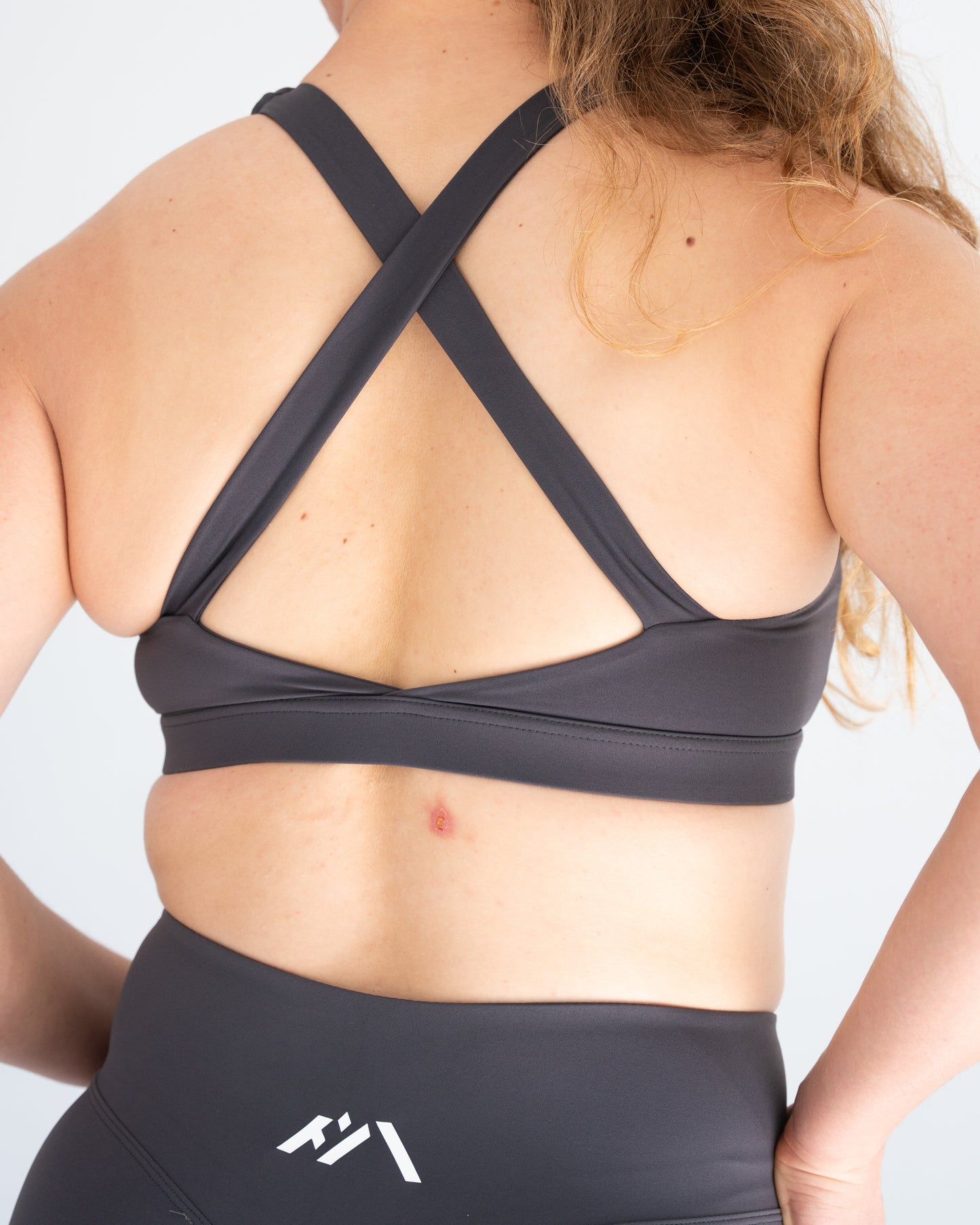 Hekima Sports Bra - Dark Grey