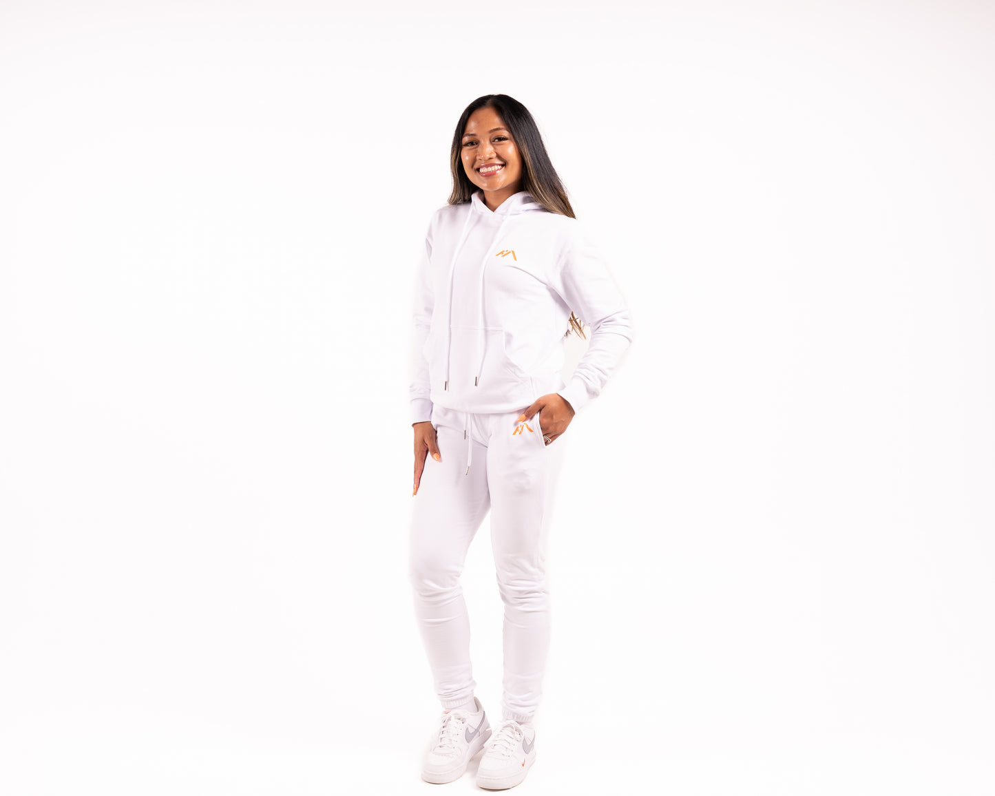 FBM Unisex Hoodie - White