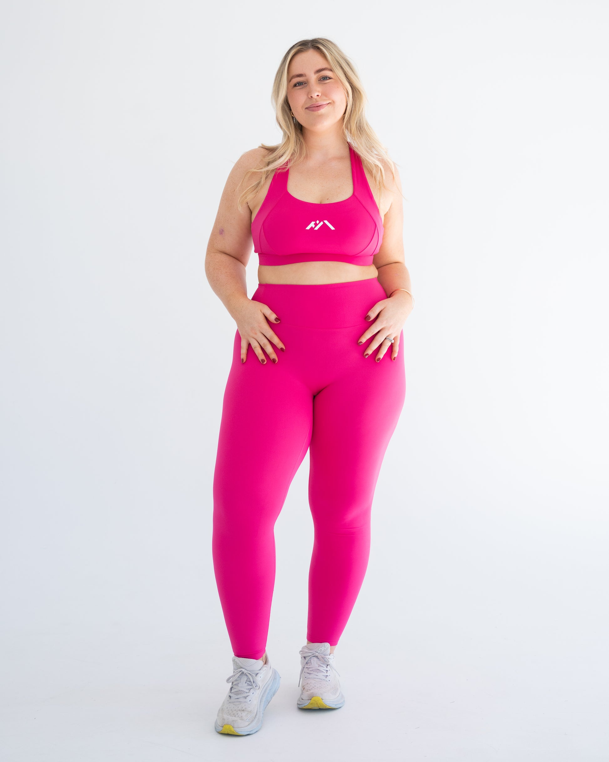 Neema Seamless Leggings, Pink, FBM Active